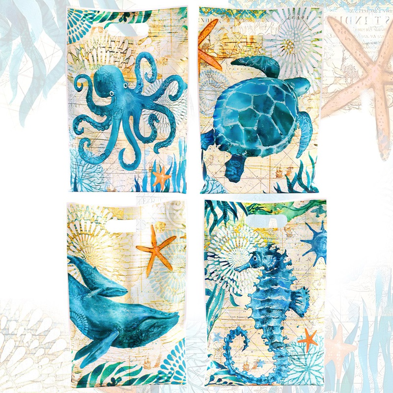 10/20/50pcs Ocean Coral Theme  - Marine Coral 评论和价格