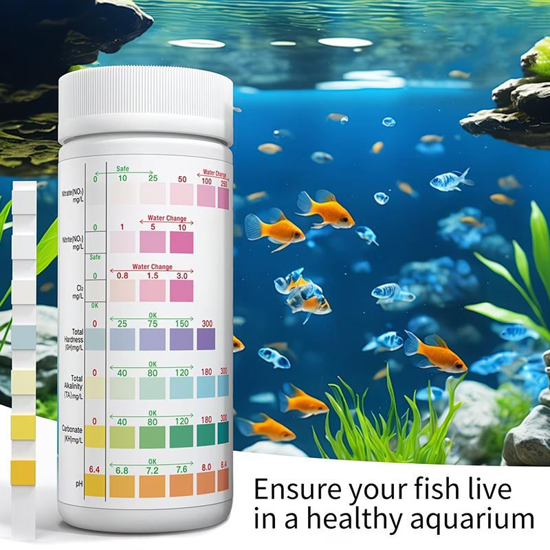 Aquarium Water Test Strips 8 i - Saltwater Tank 评论和价格