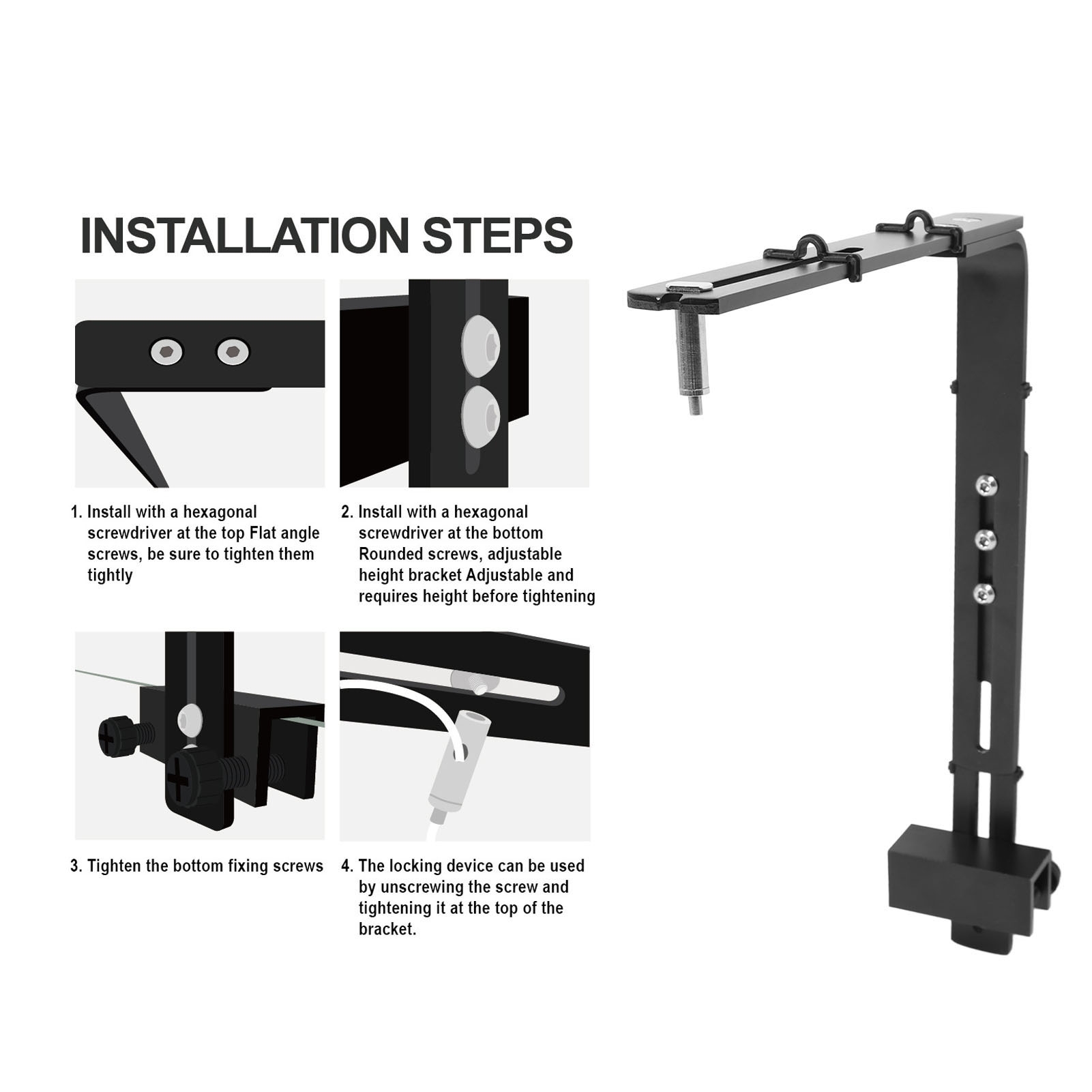 Fish Tank Light Stand Aluminum - Aquarium Marine Lights 评论和价格