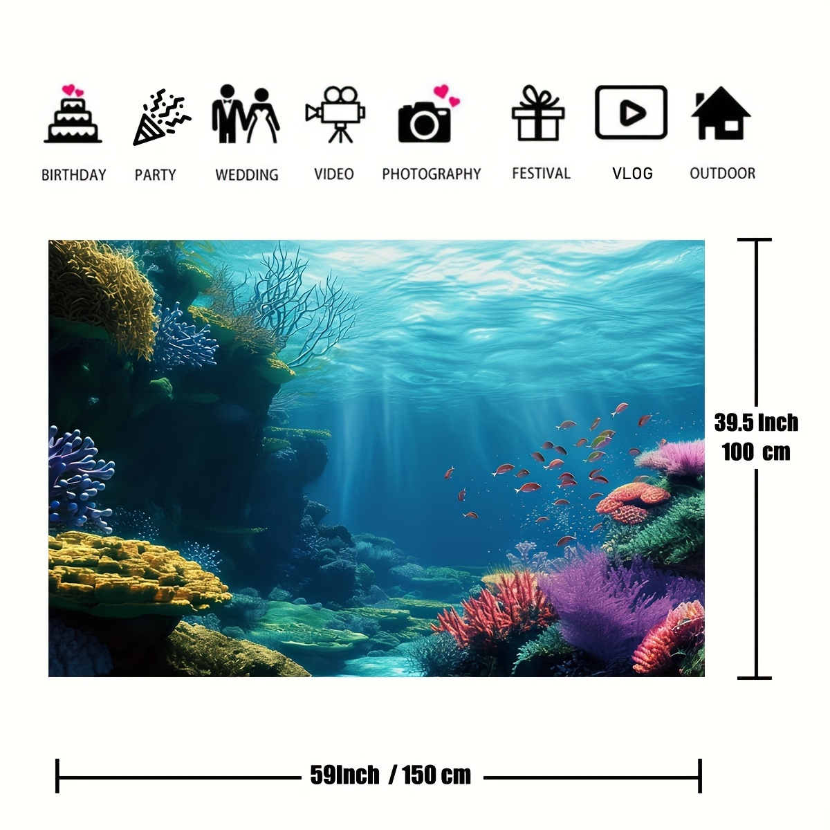 1pc Underwater Coral Reef Fish - Ocean Aquarium 评论和价格