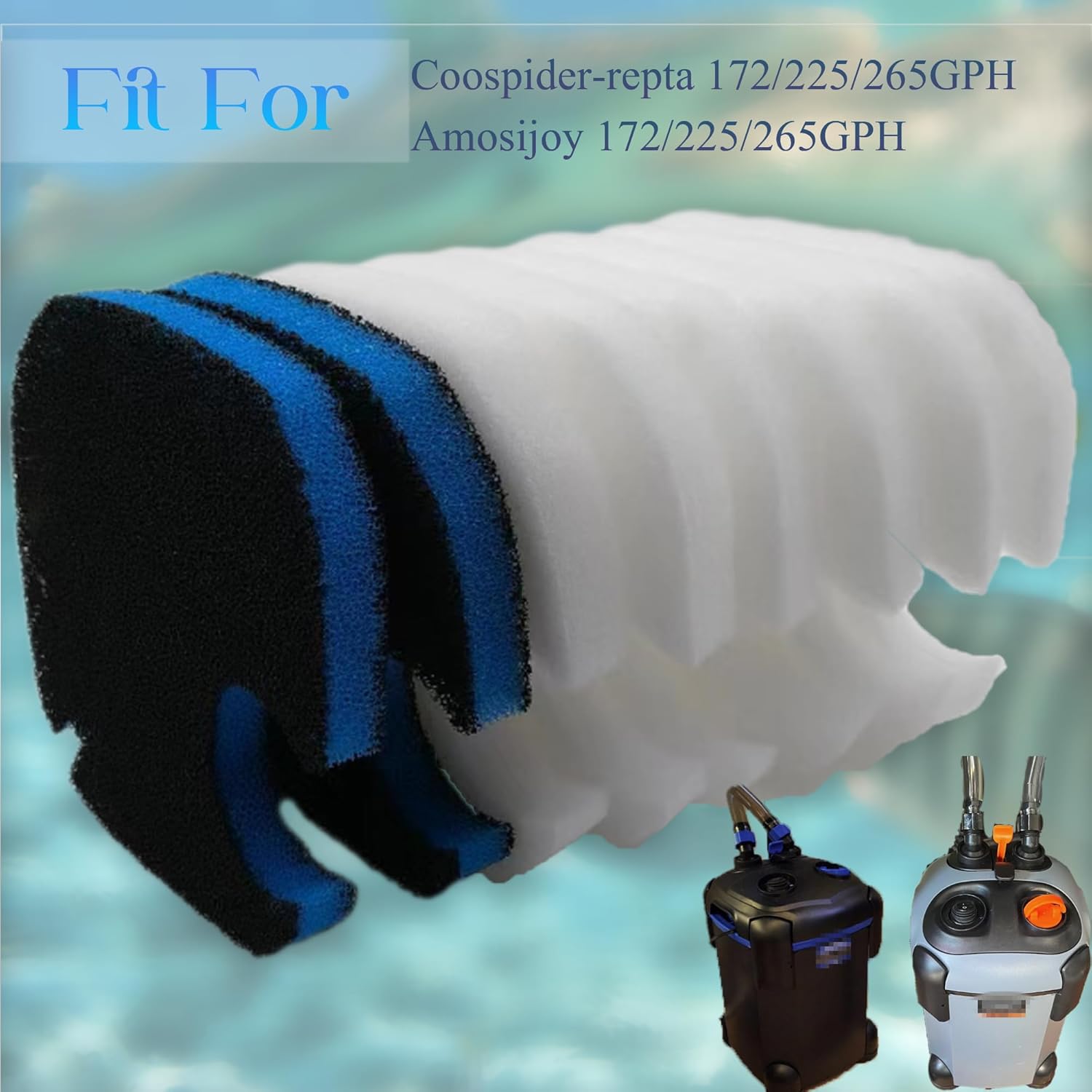 1 SET (8PCS)Filter Canister Pa - Reef Tank Filter 评论和价格