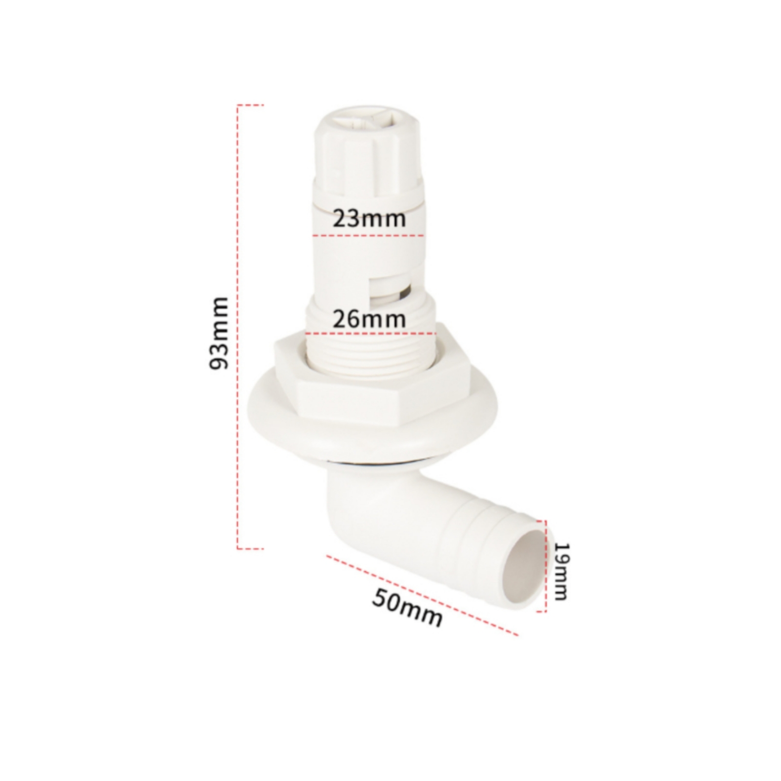 Marine Valve with 90-Degree El - Marine Fish Tank 评论和价格